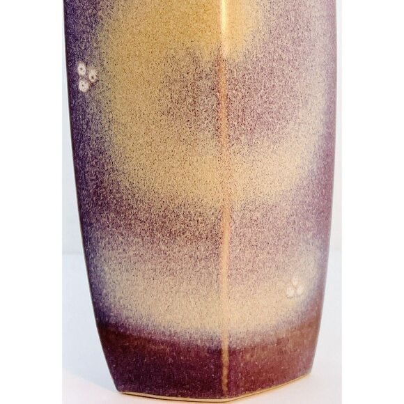 Vintage Studio Art Ceramic Vase Soft Pastel Tones Pacific Pottery James Brooke - Picture 4 of 12